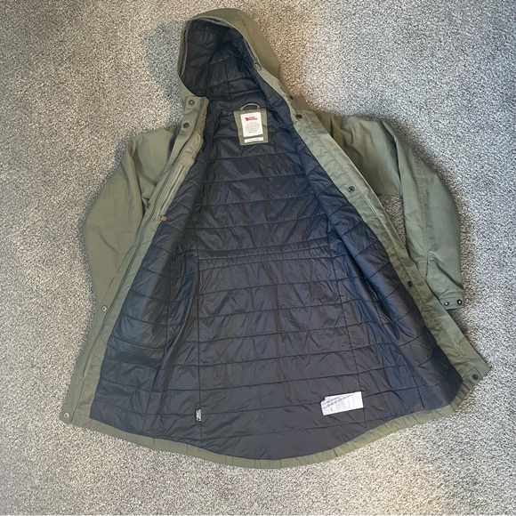 Fjällräven Kiruna Padded Parka, Green, XXS - Picture 5 of 7